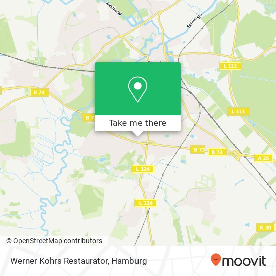 Werner Kohrs Restaurator map