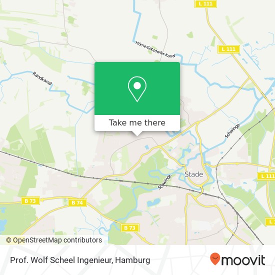 Prof. Wolf Scheel Ingenieur map