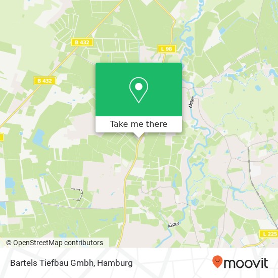 Карта Bartels Tiefbau Gmbh
