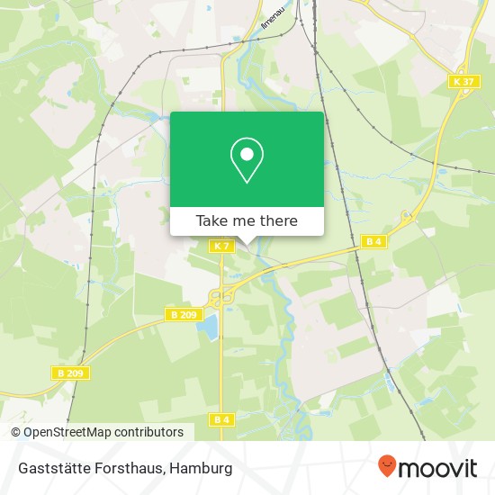 Gaststätte Forsthaus map