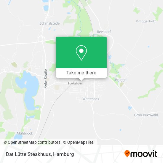 Dat Lütte Steakhuus map