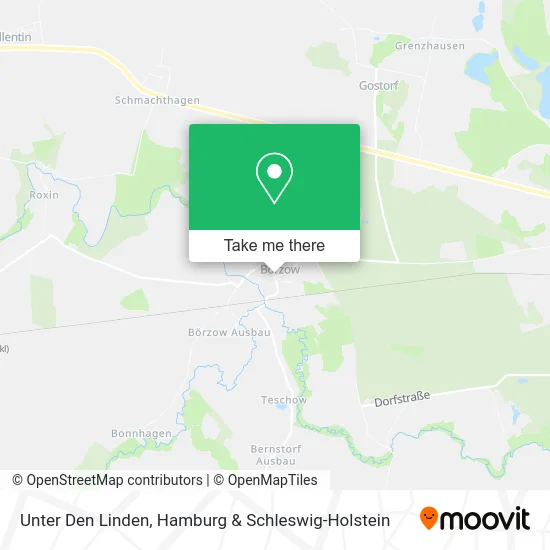 Карта Unter Den Linden