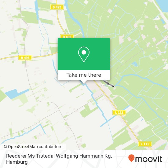 Reederei Ms Tistedal Wolfgang Hammann Kg map