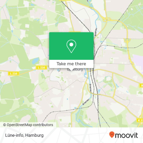 Lüne-info map