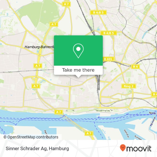 Sinner Schrader Ag map