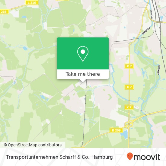 Карта Transportunternehmen Scharff & Co.
