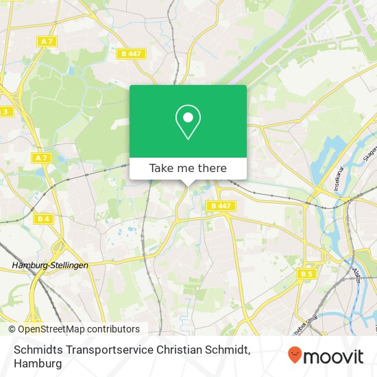 Schmidts Transportservice Christian Schmidt map