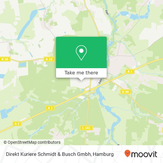 Direkt Kuriere Schmidt & Busch Gmbh map