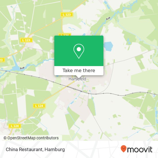 China Restaurant map