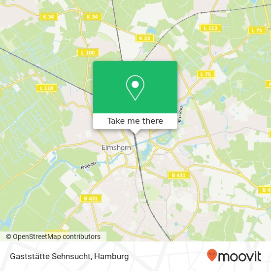 Gaststätte Sehnsucht map