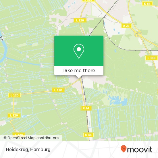Heidekrug map