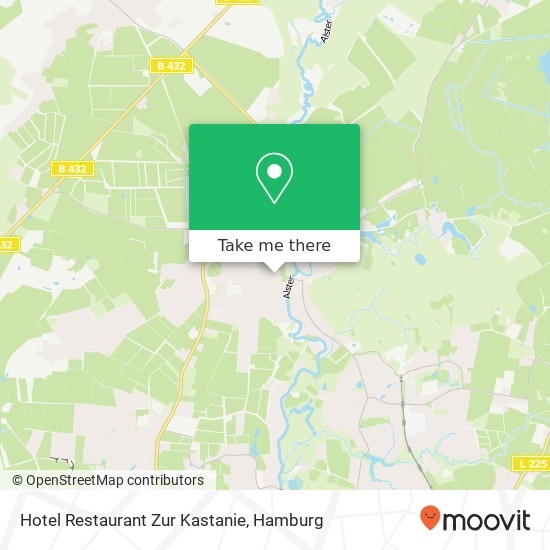 Hotel Restaurant Zur Kastanie map