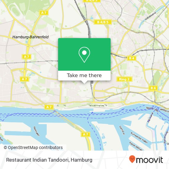 Restaurant Indian Tandoori map