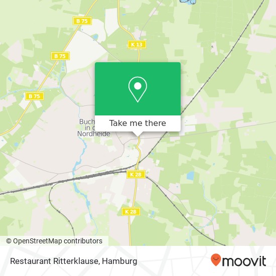 Restaurant Ritterklause map