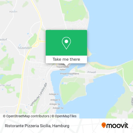 Ristorante Pizzeria Sicilia map