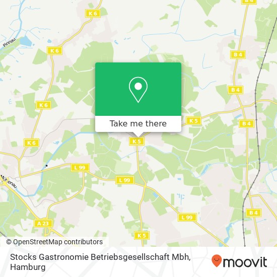 Stocks Gastronomie Betriebsgesellschaft Mbh map