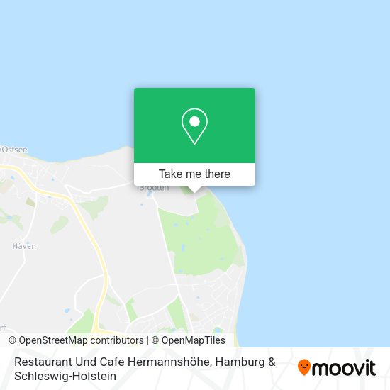 Карта Restaurant Und Cafe Hermannshöhe
