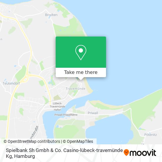 Spielbank Sh Gmbh & Co. Casino-lübeck-travemünde Kg map