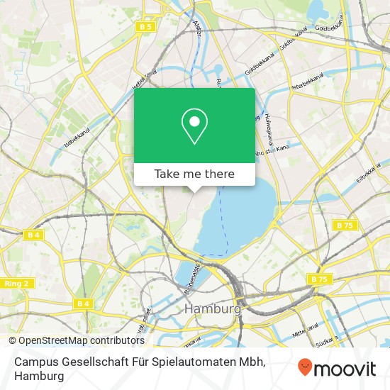 Campus Gesellschaft Für Spielautomaten Mbh map