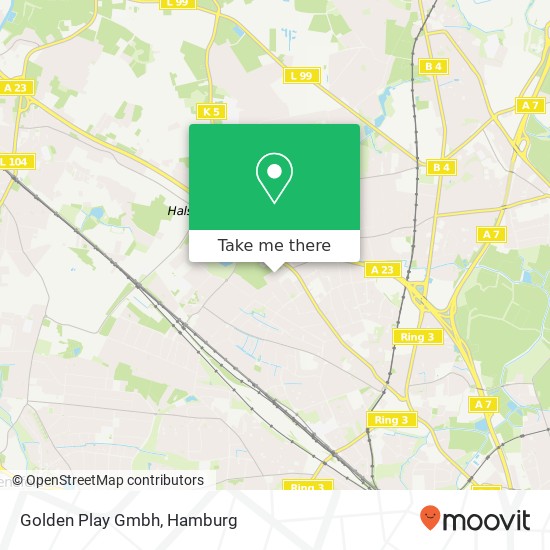 Golden Play Gmbh map