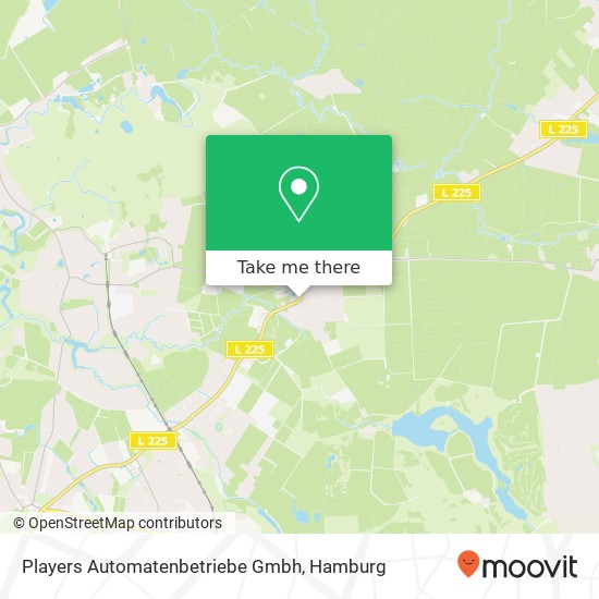 Players Automatenbetriebe Gmbh map