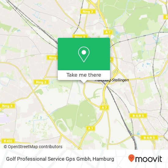 Golf Professional Service Gps Gmbh map