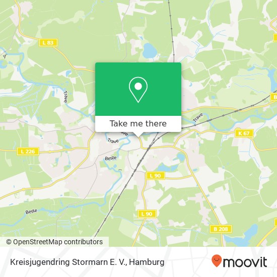Карта Kreisjugendring Stormarn E. V.