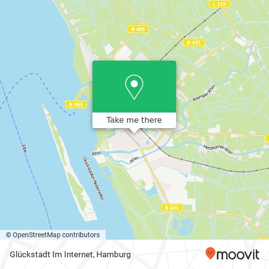 Карта Glückstadt Im Internet