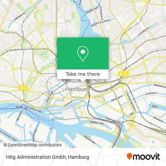 to get Hitg Administration Gmbh in Hamburg-Mitte by Train, or S-Bahn?