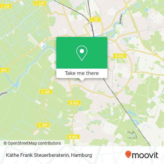 Käthe Frank Steuerberaterin map