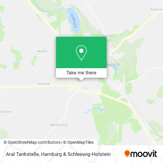 Карта Aral Tankstelle