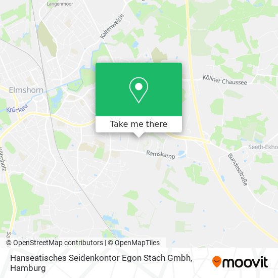 Hanseatisches Seidenkontor Egon Stach Gmbh map