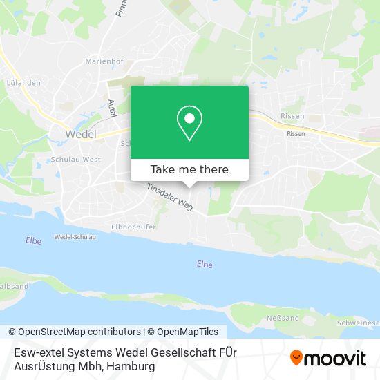 Esw-extel Systems Wedel Gesellschaft FÜr AusrÜstung Mbh map