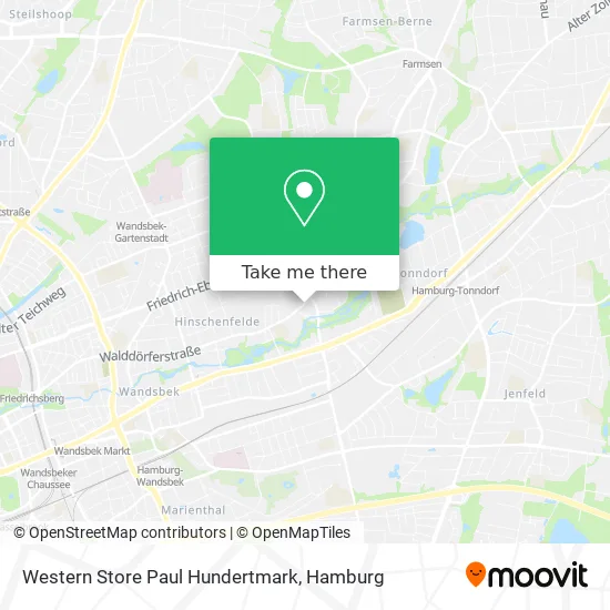 Карта Western Store Paul Hundertmark