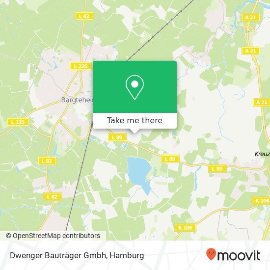 Dwenger Bauträger Gmbh map