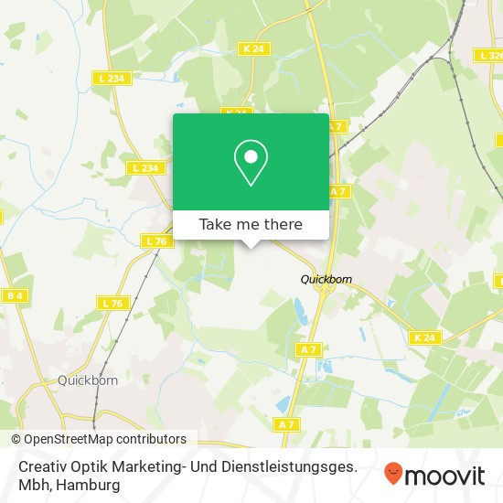 Creativ Optik Marketing- Und Dienstleistungsges. Mbh map