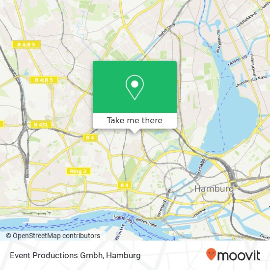 Event Productions Gmbh map