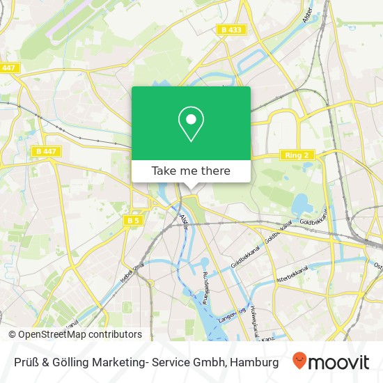Prüß & Gölling Marketing- Service Gmbh map