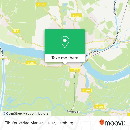 Elbufer-verlag Marlies Heller map
