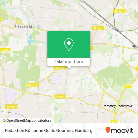 Карта Redaktion Kölnbonn Guide Gourmet