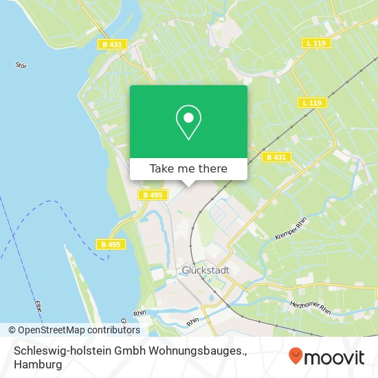 Schleswig-holstein Gmbh Wohnungsbauges. map