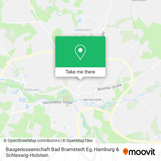 Baugenossenschaft Bad Bramstedt Eg map