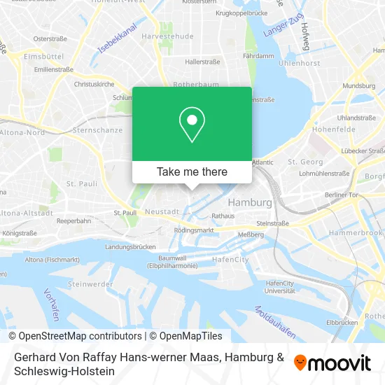 Карта Gerhard Von Raffay Hans-werner Maas