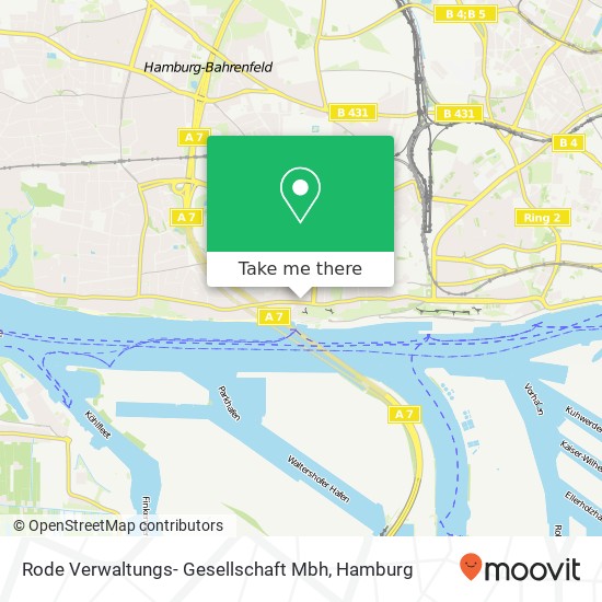 Rode Verwaltungs- Gesellschaft Mbh map