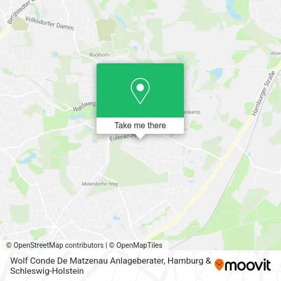 Карта Wolf Conde De Matzenau Anlageberater