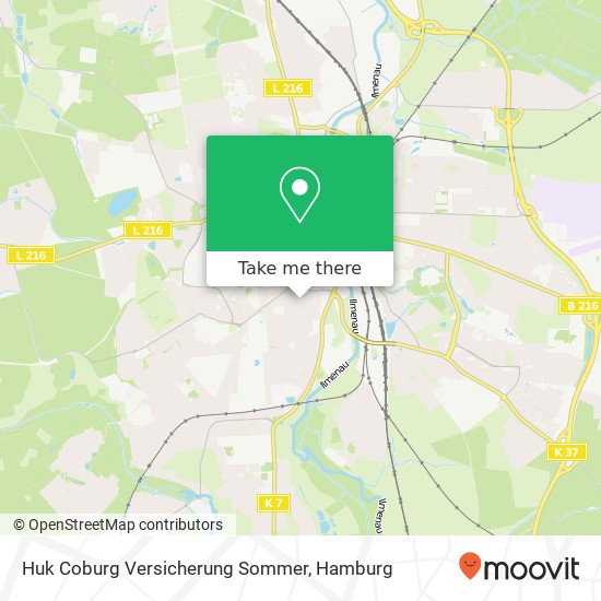 Huk Coburg Versicherung Sommer map