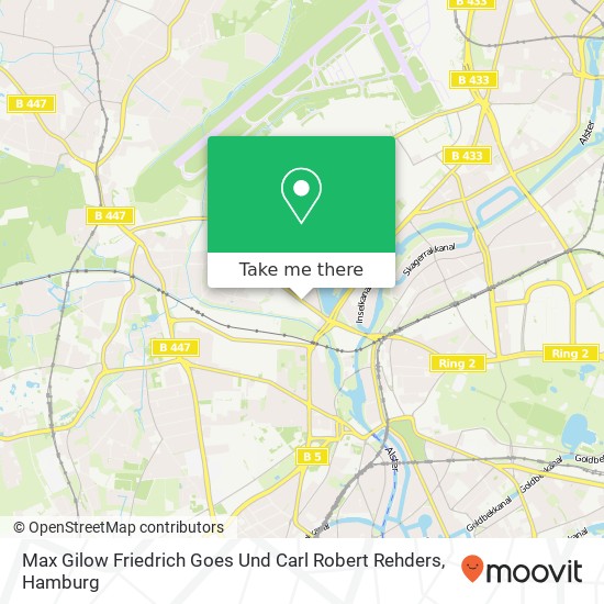 Max Gilow Friedrich Goes Und Carl Robert Rehders map