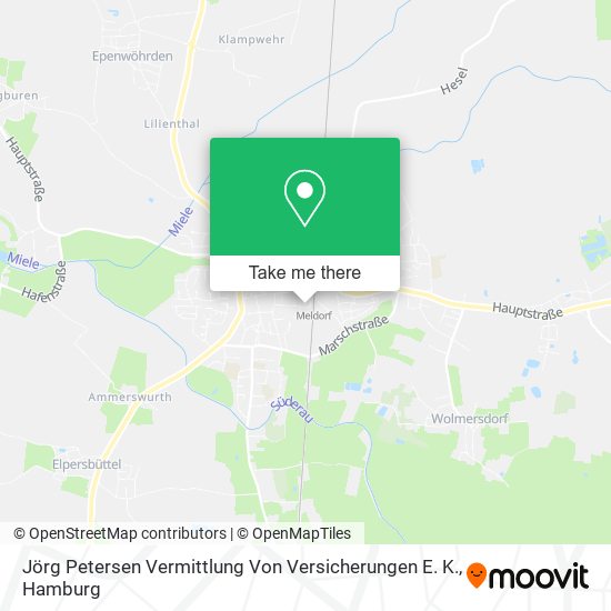 Jörg Petersen Vermittlung Von Versicherungen E. K. map