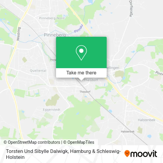 Torsten Und Sibylle Dalwigk map