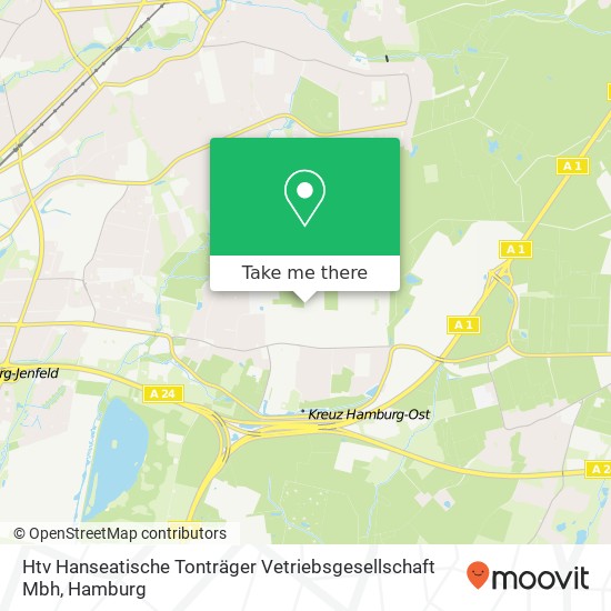 Карта Htv Hanseatische Tonträger Vetriebsgesellschaft Mbh